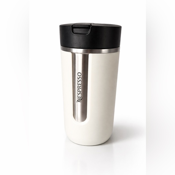 Nespresso Other - Nespresso Black and White Coffee Tumbler